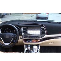 Highitem Inner Dashboard Dash Mat DashMat Sun Cover Pad for Toyota Highlander 2015-2019