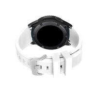 Dunfire Replacement Bands/Wristbands for Gear S3 Frontier and Gear S3 Classic, Accessory Straps for Men and Women (Royal White)