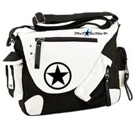 Siawasey Black Rock Shooter Anime Cosplay Backpack Messenger Bag Shoulder Bag