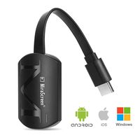 WiFi Display Dongle, VAlinks Wireless HDMI Display Adapter 1080P TV Receiver Adapter for TV, Projector, Monitor, HDMI Devices, Support Miracast DLAN Airplay, Compatible with iOS/Android/Mac/Windows