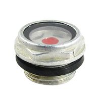 uxcell a11093000ux0690 Air Compressor Fittings Metal 1/2"PT Threaded Oil Sight Glass