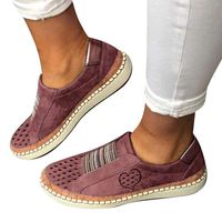 Yeyamei Canvas Shoes for Women Size 11 Hidden Fahsion Wedge Sneaker Shoes Side Zipper Red