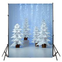 Christmas Tree Reindeer Backdrop Xmas Photography Photo Background Studio Props
