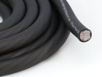 KnuKonceptz Kolossus Flex Kable 4 Gauge Power Wire Black OFC (Sold in 5 Foot increments)