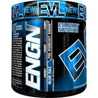 Evlution Nutrition ENGN Pre-Workout, Pikatropin-Free, 30 Servings, Intense Pre-Workout Powder for Increased Energy, Power, and Focus (Blue Raz)