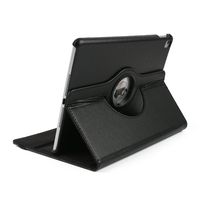 iPad Pro 12.9 Case,MeiLiio Folio Flip Case 360 Degree Rotating Lightweight PU Leather Smart Cover with Auto Sleep/Wake Folding Multi-angle Viewing Screen Stand for iPad Pro 12.9 inch,Black