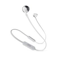 JBL T205BT in-Ear, Wireless Bluetooth Headphone, Silver