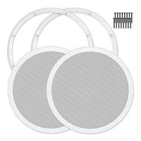 Reliable Hardware Company RH-4002-12-2-A Mount 12" Speaker Cover, Pair