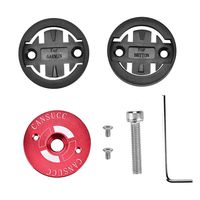 Bike Computer Holder, Road Bike Bicycle Computer Holder Bracket Stopwatch Support for Garmin Bryton(Red)