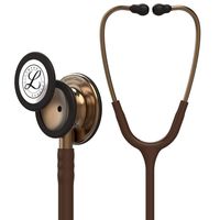 3M Littmann Classic III Monitoring Stethoscope, Copper-Finish Chest Piece, Chocolate Tube, 27 Inch, 5809