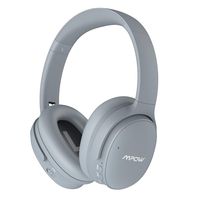 Mpow H10 Active Noise Cancelling Headphones Upgrade Bluetooth Headphones with Dual-Mic Hi-Fi Sound Deep Bass Wireless Headphones Over Ear, Comfortable Protein Earpads 30 Hours Playtime for Travel/Work