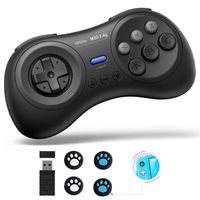 8Bitdo M30 2.4G Wireless Controller 6-Button Gamepad Gaming Console for Sega Genesis Mini and Mega Drive Mini, Nintendo Switch, PC, MacOS, Steam, Raspberry Pi Controller Sticker