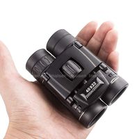 WYLOKEN Pocket Binoculars,Compact High-Powered HD Sport Telescope Birding Camping-Black