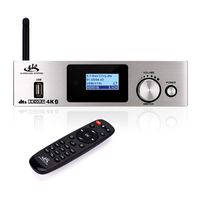 DTS 5.1 Dolby Digital Audio System Decoder Separator with 5.0 Bluetooth Receive Supports HDMI 3 in 1 Out 4K×2K 3D Video,Coaxial,Optical Fiber,AUX,U Disk Play,PC USB Input,for Home Theater Music Game