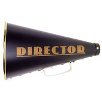 13" Directors Megaphone Hollywood Movie Set Party Prop