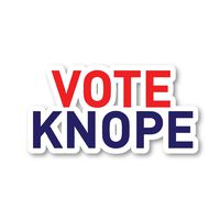 Vote Knope Sticker Parks Funny Quote Stickers - Laptop Stickers - 2.5" Vinyl Decal - Laptop, Phone, Tablet Vinyl Decal Sticker S4237