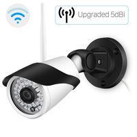 Outdoor Security Camera, HD 720P WiFi Wireless Survenience IP Camera, IP66 Waterproof Bullet Cameras for Home, Support Motion Detection FTP 65ft Night Vision Remote View Onvif Cam