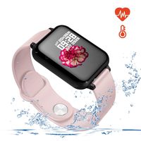 Smart Watch for Android and iOS Phones with Heart Rate & Blood Pressure Monitor, Sleep Monitort, Information Reminder & Step Counter Waterproof Fitness Tracker for Men, Women and Kids