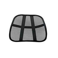 Xuanhemen Lumbar Back Support Auto Seat Waist Care Massage Mat Mesh Ventilate Cushion Vehicle Gauze Pad Office Home