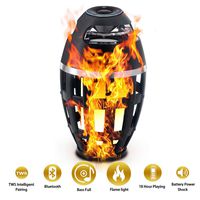 EIATBF LED Flame Speakers,Torch Atmosphere Bluetooth speakers,Outdoor Portable Speakers with Stereo Sound,LED Flickers Warm Table Lamp,TWS Supported,Best Electronic Gift,BT4.2 for iPhone/iPad/Android.