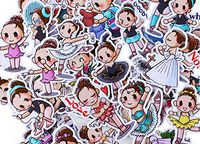 40PCS DIY Decorative Diary/Scrapbook/Phone/Album Stickers [Ballet]