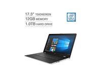 2018 HP 17 17.3" Touchscreen WLED-backlit HD+ Laptop Computer, Intel Core i5-8250U (Beat i7-7500U), 12GB DDR4, 1TB HDD, 2GB AMD Radeon 530 Graphics, DVD, USB 3.1, HDMI, 802.11ac, Bluetooth, Windows 10