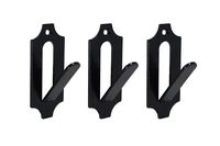 Veradura - 3 Pack Of European Skull Wall Mount Bracket Hangers for Deer Mule Antelope Coyote and Small Game Animals - Complete with simple & easy Installation Kits - Suitable for Indoor or Outdoor Use