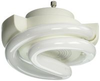 TCP Low Profile SpringLamp CFL Light Bulb - Soft White 60W Equivalent (2700K) GU24 Twist and Lock Base