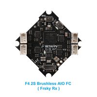 BETAFPV 2S F4 FC AIO Brushless Flight Controller SPI Frsky Receiver ESC OSD Smart Audio with JST-PH2.0 Cable for 2S Brushless FPV Whoop Drone Beta75 Pro2 Beta65 Pro2 Beta75X Beta65X