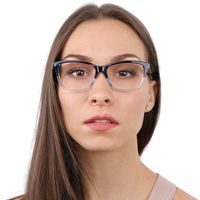 Blue Blocking Glasses for Women Filtering UV Headache [Anti Eye Eyestrain] Transparent Lens Gaming Glasses