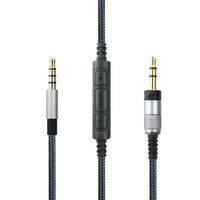 NewFantasia Replacement Cable for Focal Listen Closed, Focal Listen Wireless Over-Ear Headphones, Remote Volume Control Mic for Samsung Galaxy Sony Xiaomi Huawei Android