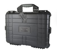 Common Sense Cases 5005 Equipment Hard Case With DIY Foam - Weather Resistant - Black - Internal Dimensions: 18" x 13" x 7"