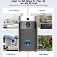Fanala Home Wireless Remote Monitoring Real-Time Two-Way Talk Video Doorbell Remote Home Monitoring Systems