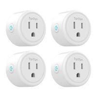 Smart Plug Gosund WiFi Mini Socket Smart Outlet, Work with Alexa and Google Home, No Hub Required, Remote Control your Devices, ETL and FCC Listed 4 Pack