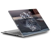 Skin Decal for Dell XPS 13 9370 9360 9350 Laptop Vinyl Wrap Cover/Kitten Reflection of Lion