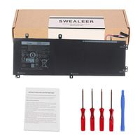 SWEALEER H5H20 Battery Compatible with Dell XPS 15 9560 9550 Precision M5510 M5520 5510 5520 Replacement for 62MJV M7R96 05041C 5D91C [Li-ion 3 Cell 11.4V 56Wh H5H20]