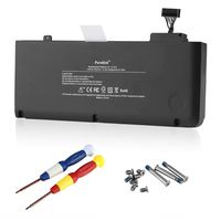 PUREDICK A1322 Battery for Apple MacBook Pro 13 inch A1278 [2009 2010 2011 Version] Battery 020-6547-A 661-5229 661-5557 - 12 Months Warranty, Li-Polymer (6000mah 65.5wh 10.95V)