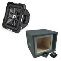 Kicker 11S15L74 Solobaric L7 Subwoofer Single 15" Custom Vent Sub Enclosure Box