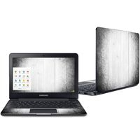 Mightyskins Skin Compatible with Samsung Chromebook 3 11.6" - White Wood | Protective, Durable, and Unique Vinyl Decal Wrap Cover | Easy to Apply, Remove, and Change Styles | Made in The USA