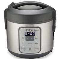 Instant Zest Rice Cooker, Grain Maker, and Steamer, 8 Cups, Cooks White Rice, Brown Rice, Quinoa, and Oatmeal