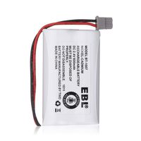 EBL BBTY0651101 2.4V 600mAh Ni-CD Rechargeable Cordless Phone Battery for Uniden BT1007 BT-1007 BT904 BT-904 BT1015 BBTY0460001 BBTY0510001 BBTY0624001 BBTY0700001 CEZAi2998 DCX150 DECT1500