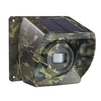 Solar Driveway Alarm Wireless Outside 1800ft Range, Outdoor Motion Sensor & Detector Driveway Alert System with Rechargeable Battery/Weatherproof/Mute Mode (Sensor-Camouflage)
