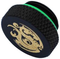 Bitspower G1/ 8 - IG 1/4 Inch Adapter Matte Black