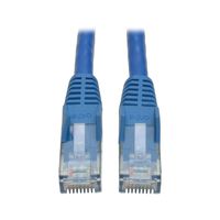 Tripp Lite Cat6 Gigabit Snagless Molded Patch Cable (RJ45 M/M) - Blue, 10-ft.(N201-010-BL)