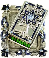 Quest Collection Star of David Tree Matchbox Set