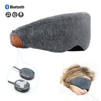 Bluetooth Sleeping Eye Mask Headphones Wireless Sleep Headset Travel Eye Mask Headphones Bluetooth V4.2 Blindfold Eye Cover Breathable Built-in Speakers and Microphone for Hands-Free_VZ SPORT MATE