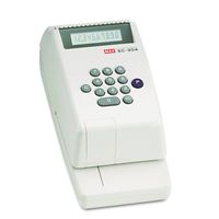 Max EC-30A Max Model EC-30A Electronic Checkwriter, 10-Digit, 14-3/8w x 9-1/8d x 3-3/4h