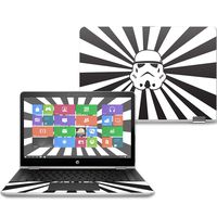 Mightyskins Skin Compatible with Hp Pavilion X360 14" (2017) - Star Rays | Protective, Durable, and Unique Vinyl Decal Wrap Cover | Easy to Apply, Remove, and Change Styles | Made in The USA