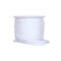 Threadart 100% Pure Silk Ribbon - 2mm White - No. 003-3 Sizes - 50 Colors