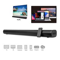 AKIXNO Soundbar 2.0, 40W Bluetooth 5.0 TV Sound Bar with Built-in Dual Subwoofer, Adjustable Equalizer Mode Home Theater Speakers for TV PC, HDMI/Optical/AUX/USB/TF Card/DC in/LINE in, 32 INCH, SR250